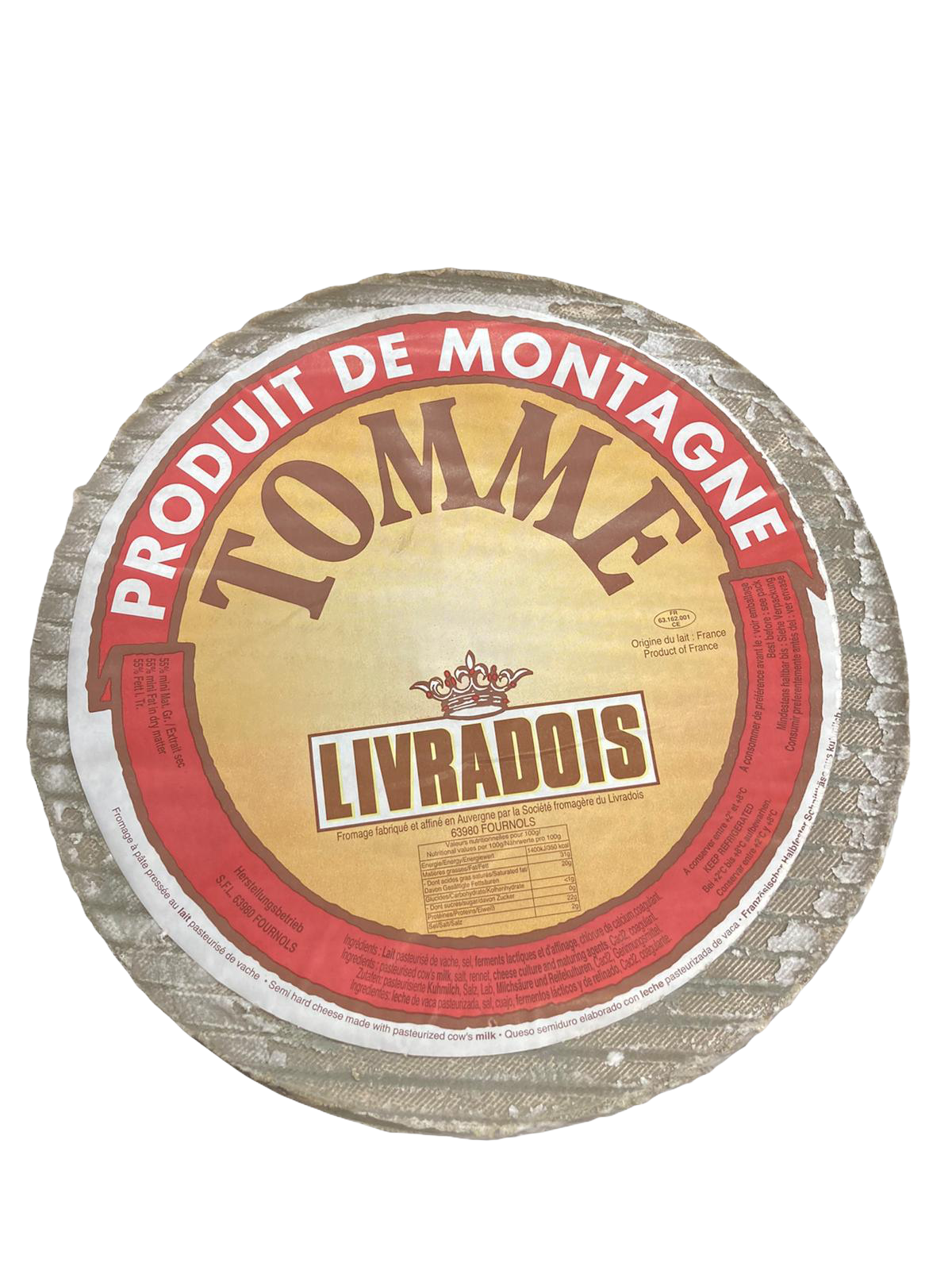 TOMME AU LAIT DE MONTAGNE