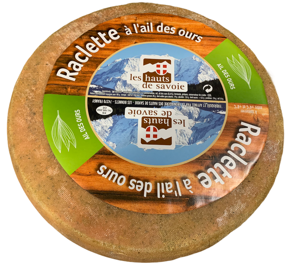 Raclette à l'ail des Ours