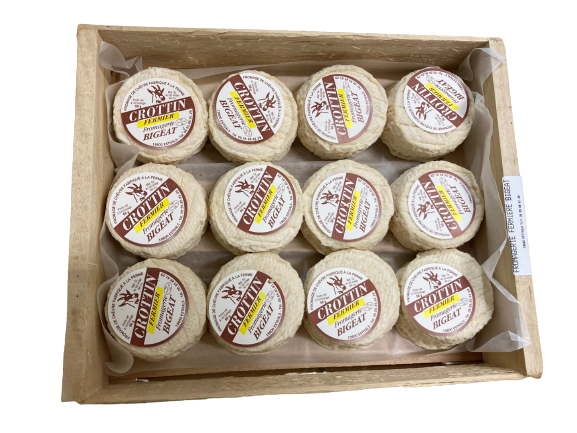 Crottin chèvre fermier 60g au lait cru