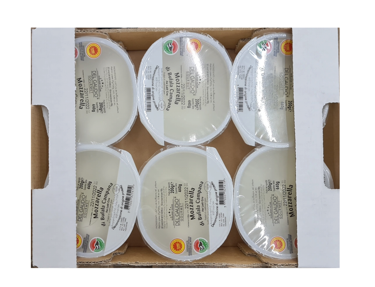 Mozzarella di Bufala cerise 10x20g AOP